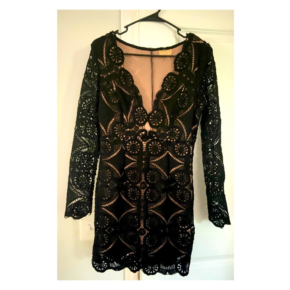 Black party dress